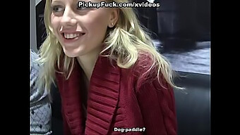 Beautiful Amateur Blonde Gets Fucked In A Public Setting