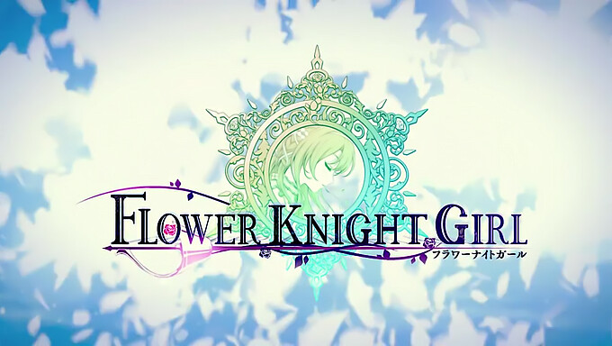 Hentai-Speltrailer Med Flower Knight Girl, En Solo Asiatisk Tjej I Hd